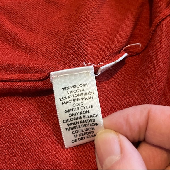 Loft cardigan, red, L - Picture 4 of 5